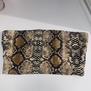 Snakeskin bandeau